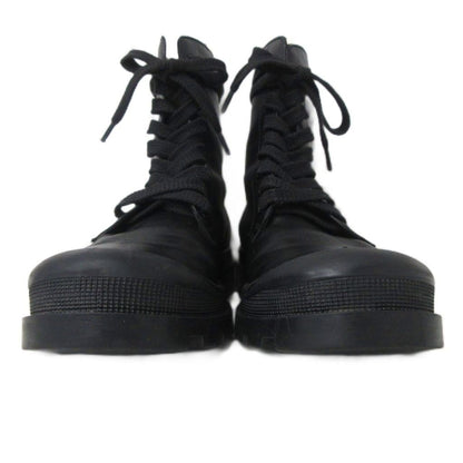 Loewe Combat Boots Lace-up Lug Sole Black — view 3