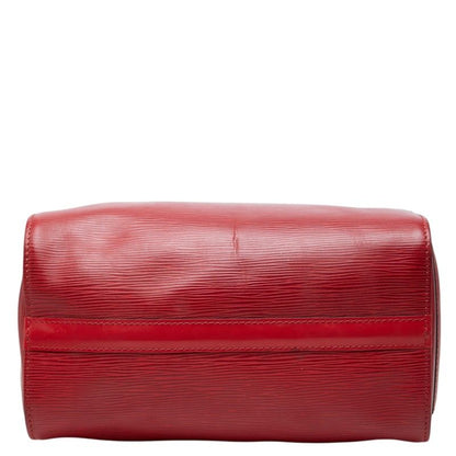 Louis Vuitton Epi Speedy 25 Handbag Castian Red Leather — view 3