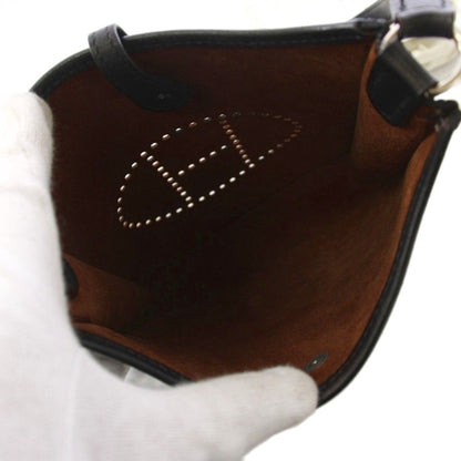 Hermes Evelyne TPM Shoulder Bag Leather Black — view 5