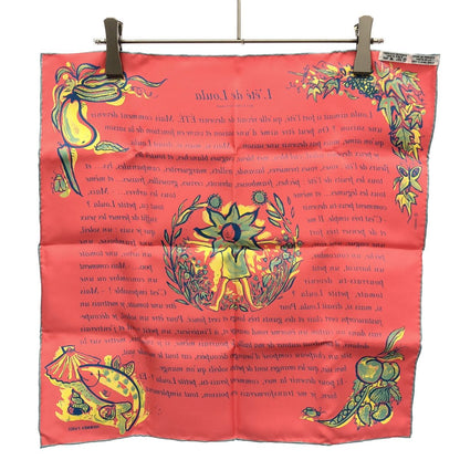 Hermes Carre 45 L'ete de Loula Lula's Summer Scarf Pink — view 2