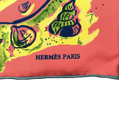 Hermes Carre 45 L'ete de Loula Lula's Summer Scarf Pink — view 3