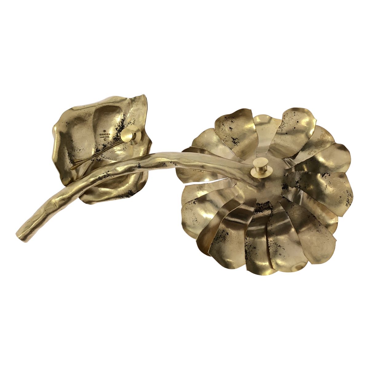 Gucci Flower Brooch Gold — view 2
