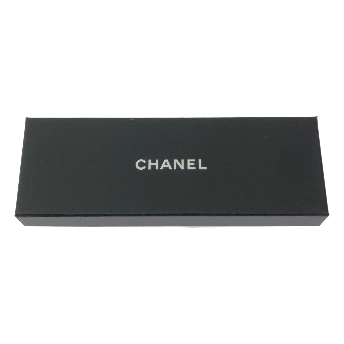 Chanel CC Logo Icon Scarf Black — view 4
