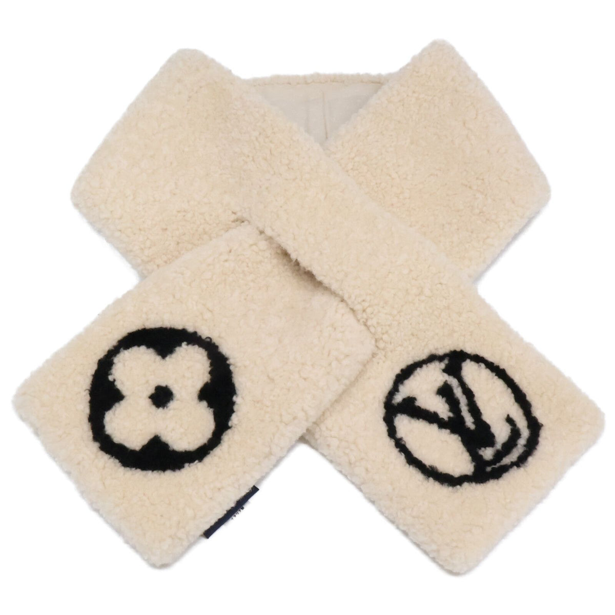 Louis Vuitton Echarpe Shearling Lamb Tippet