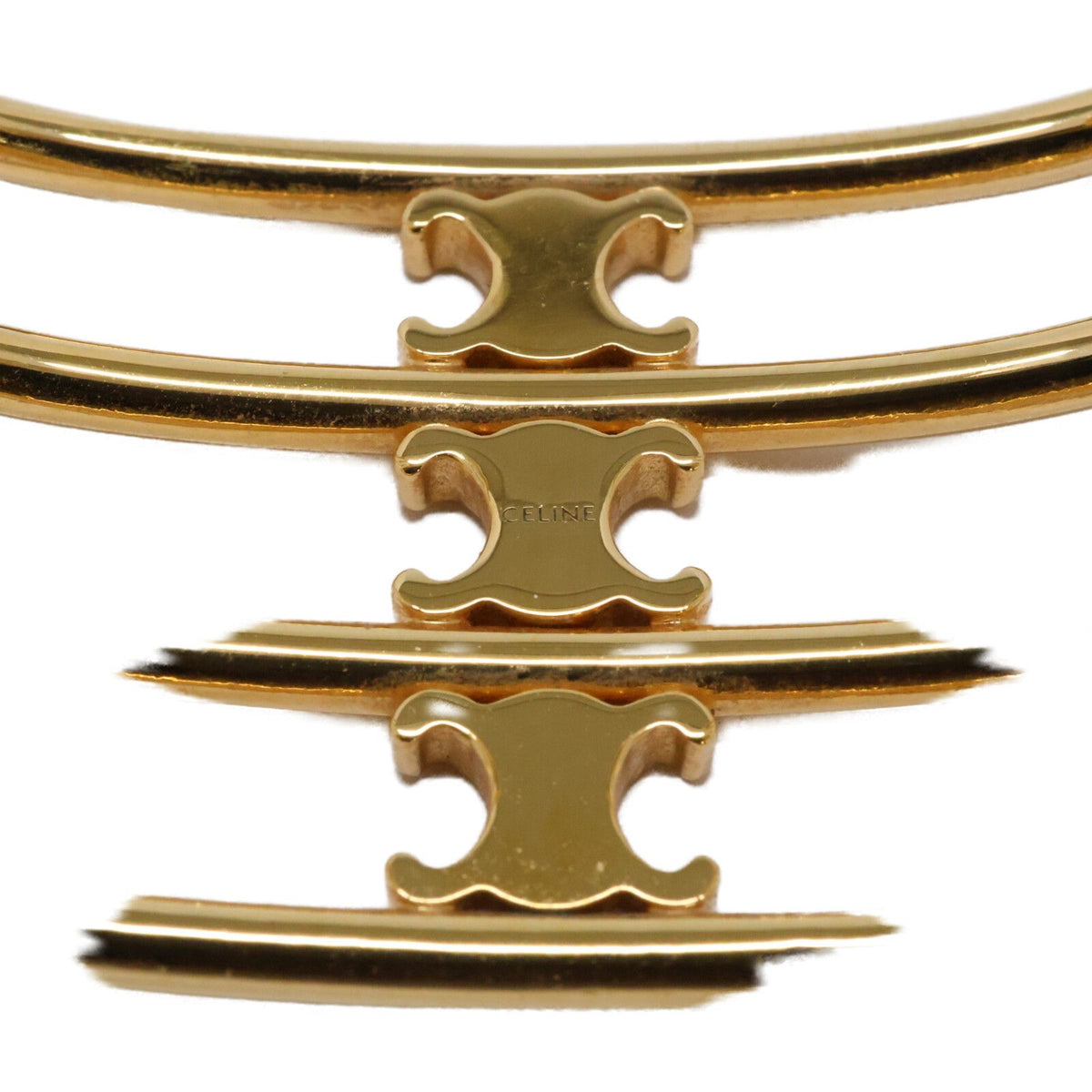 Celine Triomphe Cage Cuff — view 7