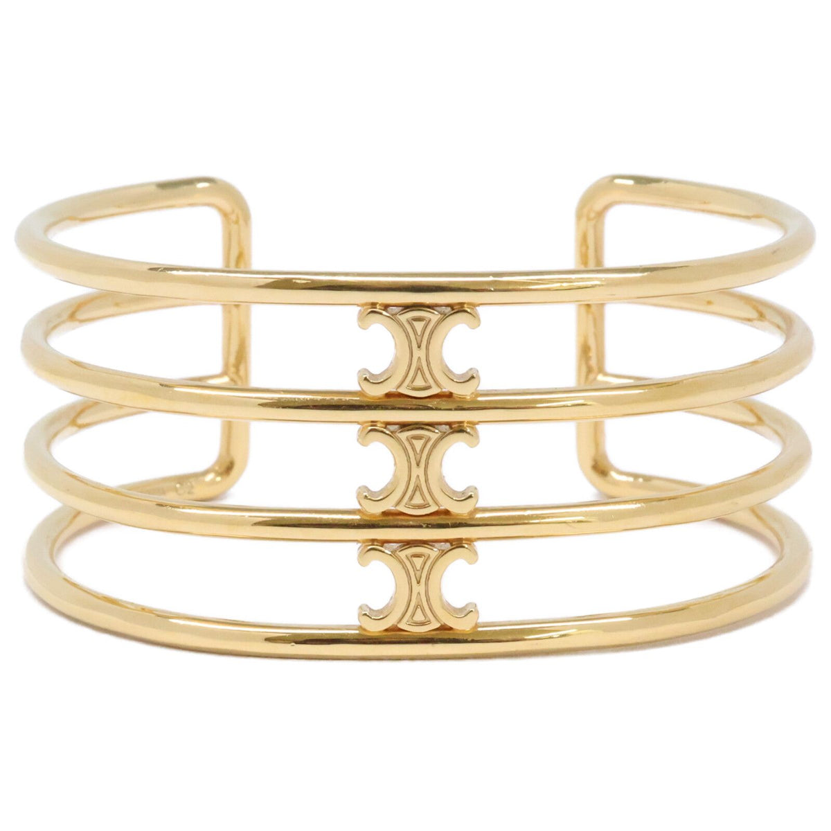 Celine Triomphe Cage Cuff — view 2