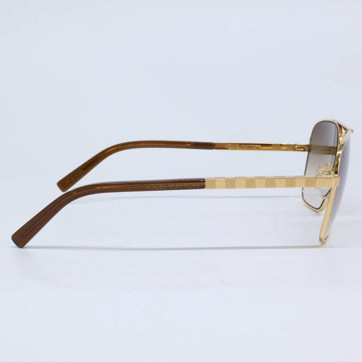 Louis Vuitton 948 Attitude Damier Square Shape Eyewear — view 3