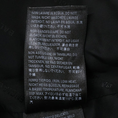 Balenciaga Black Deconstructed Wool Jacket 34 — view 6