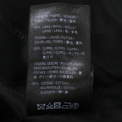 Balenciaga Black Deconstructed Wool Jacket 34 — view 8