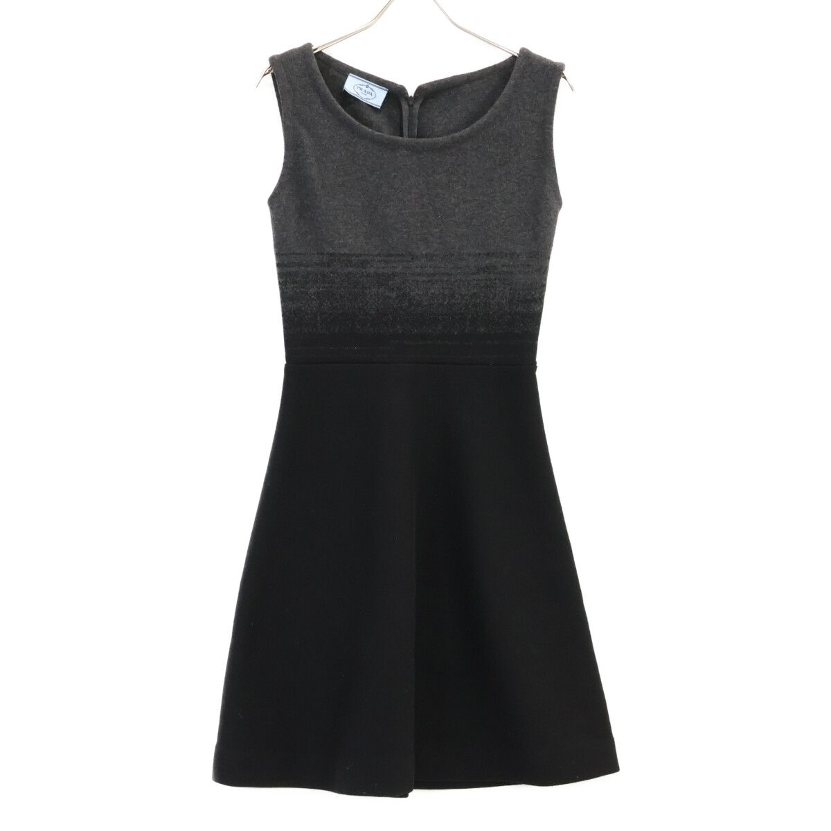 Prada Wool Sleeveless Dress 38