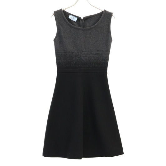 Prada Wool Sleeveless Dress 38
