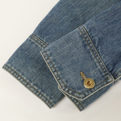 Gucci Tom Ford Era Logo Button Denim Jacket 44 — view 8