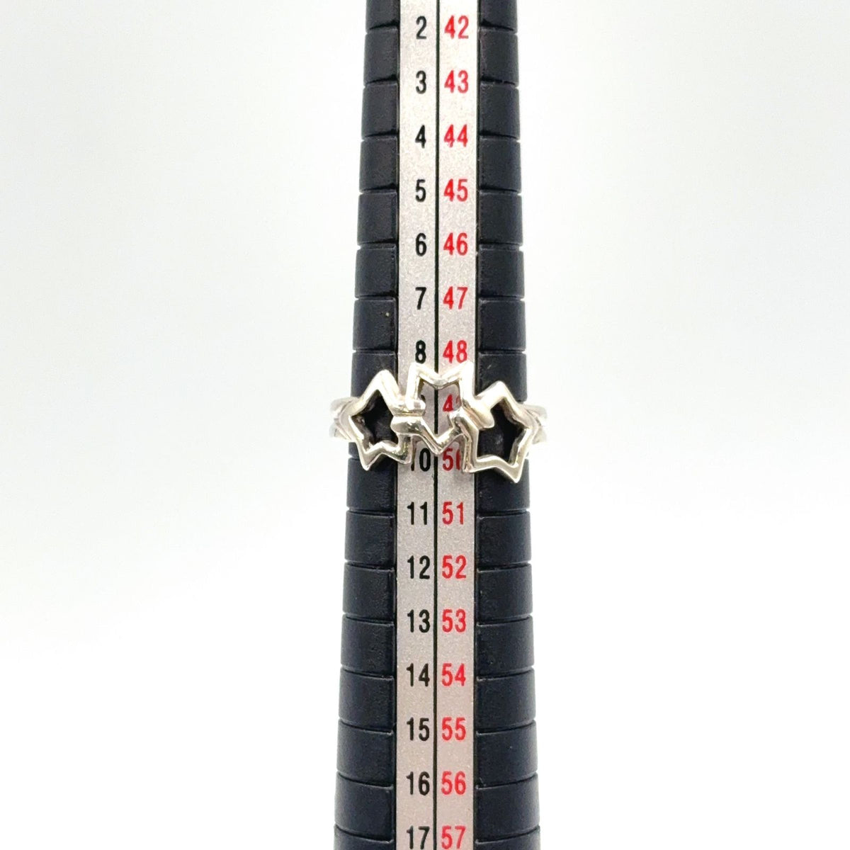 Tiffany & Co Triple Star 925 Sterling Silver Ring — view 8