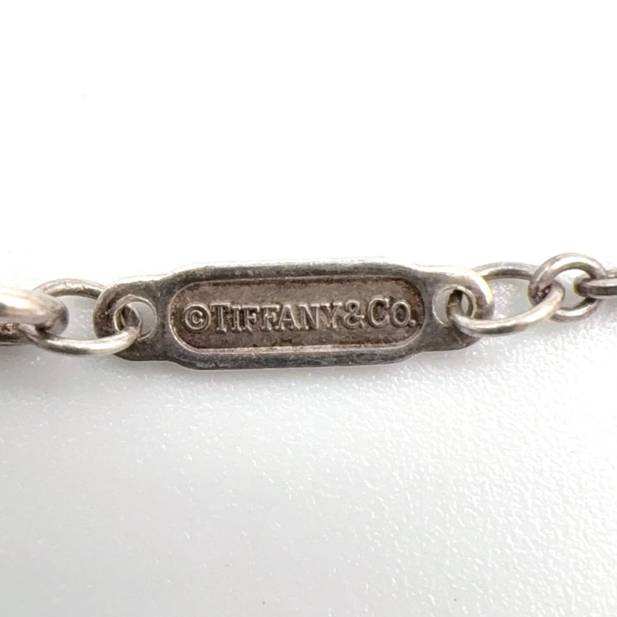 Tiffany & Co 1837 Interlocking Gold Rubedo Silver Pink Bracelet — view 4