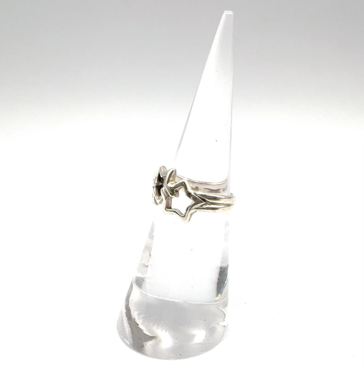 Tiffany & Co Triple Star 925 Sterling Silver Ring — view 6