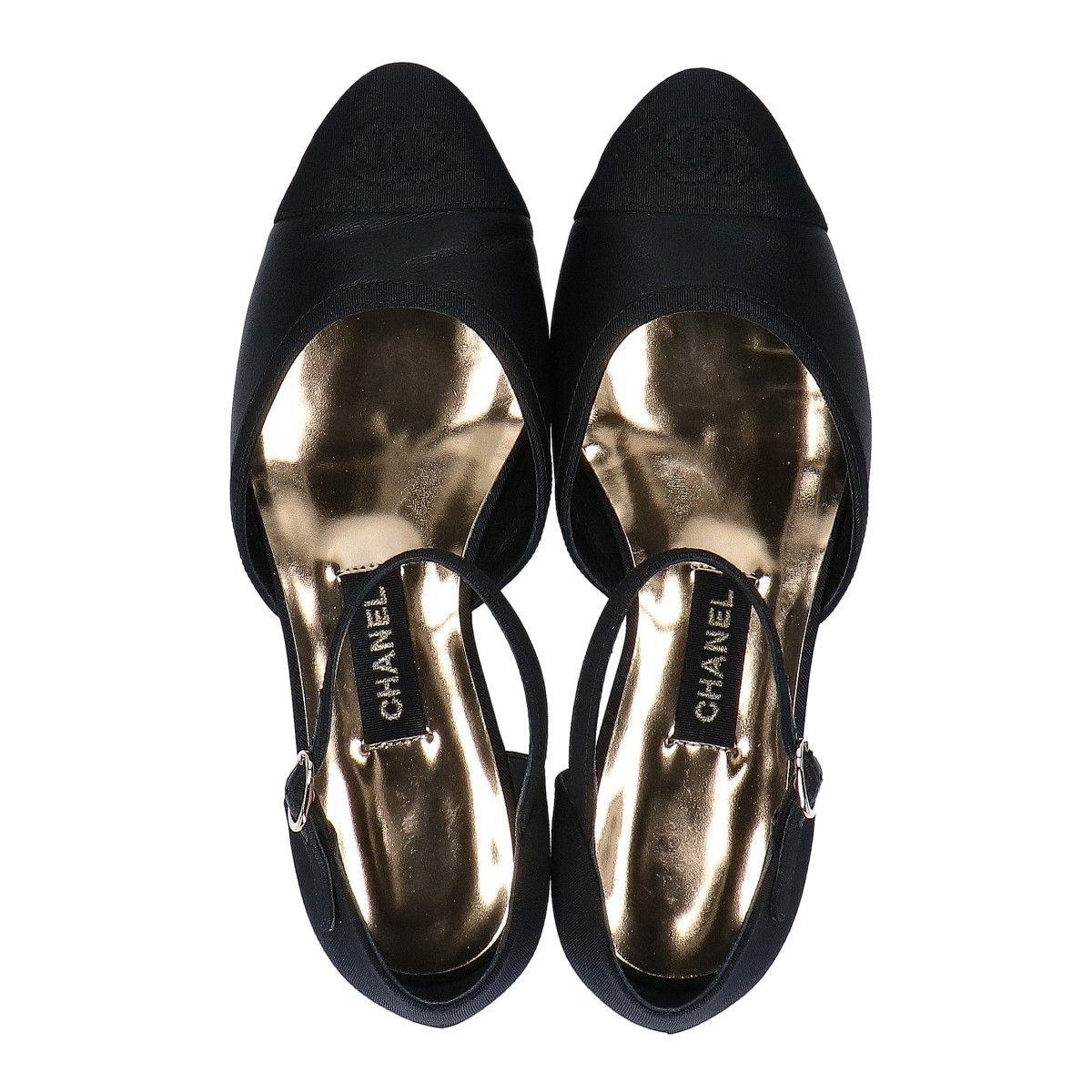 Chanel Mary Jane Shoes 37C — view 5