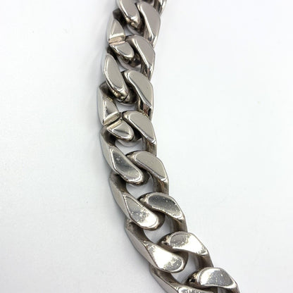 Louis Vuitton Collier Links LV Chain Metal Silver Necklace — view 6