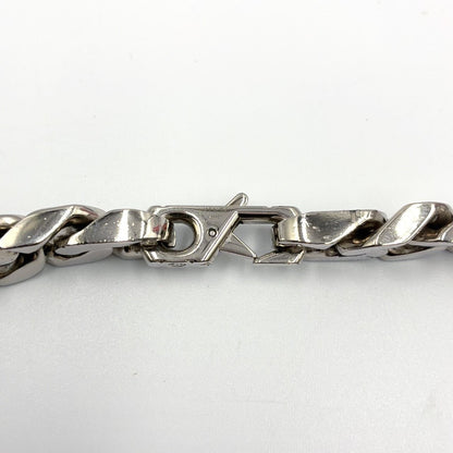 Louis Vuitton Collier Links LV Chain Metal Silver Necklace — view 3