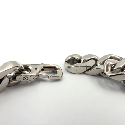 Louis Vuitton Collier Links LV Chain Metal Silver Necklace — view 5