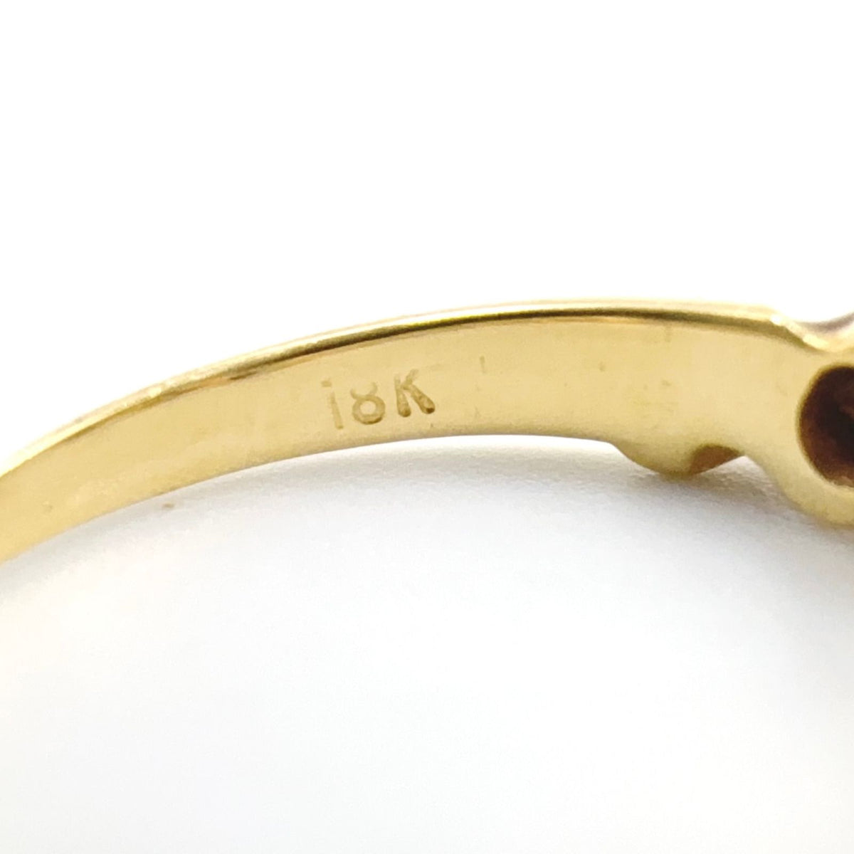 Tiffany & Co Twist Sapphire Diamond 18k Yellow Gold Ring — view 7