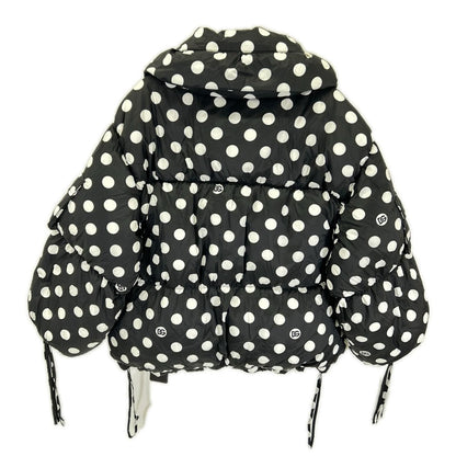 Dolce & Gabbana Polka Dot Full Zip Puffer Down Jacket 38 — view 2