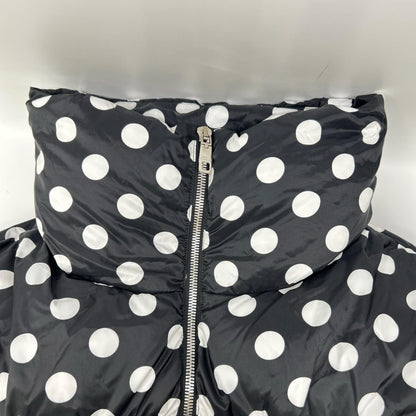 Dolce & Gabbana Polka Dot Full Zip Puffer Down Jacket 38 — view 8