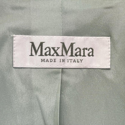 Max Mara Pale Blue Cashmere 100 Center Vent Single Tailored Jacket 38 — view 4