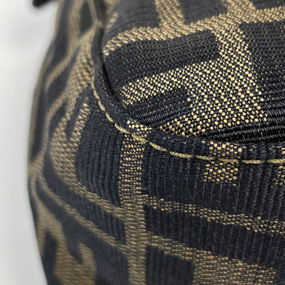 Fendi Handbag Zucca Pattern Canvas Brown — view 3