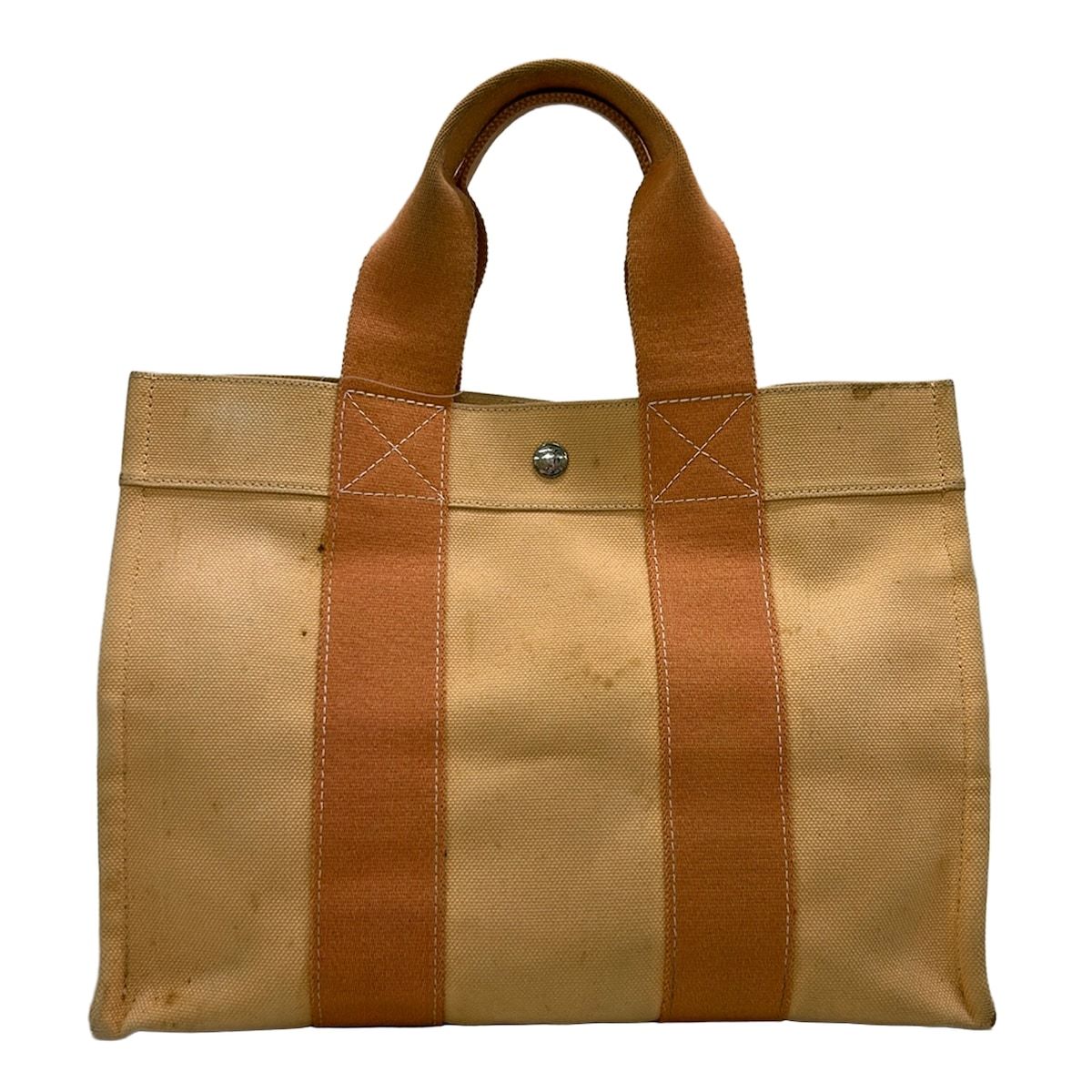 Hermes Tote Bag Coquillage PM Orange