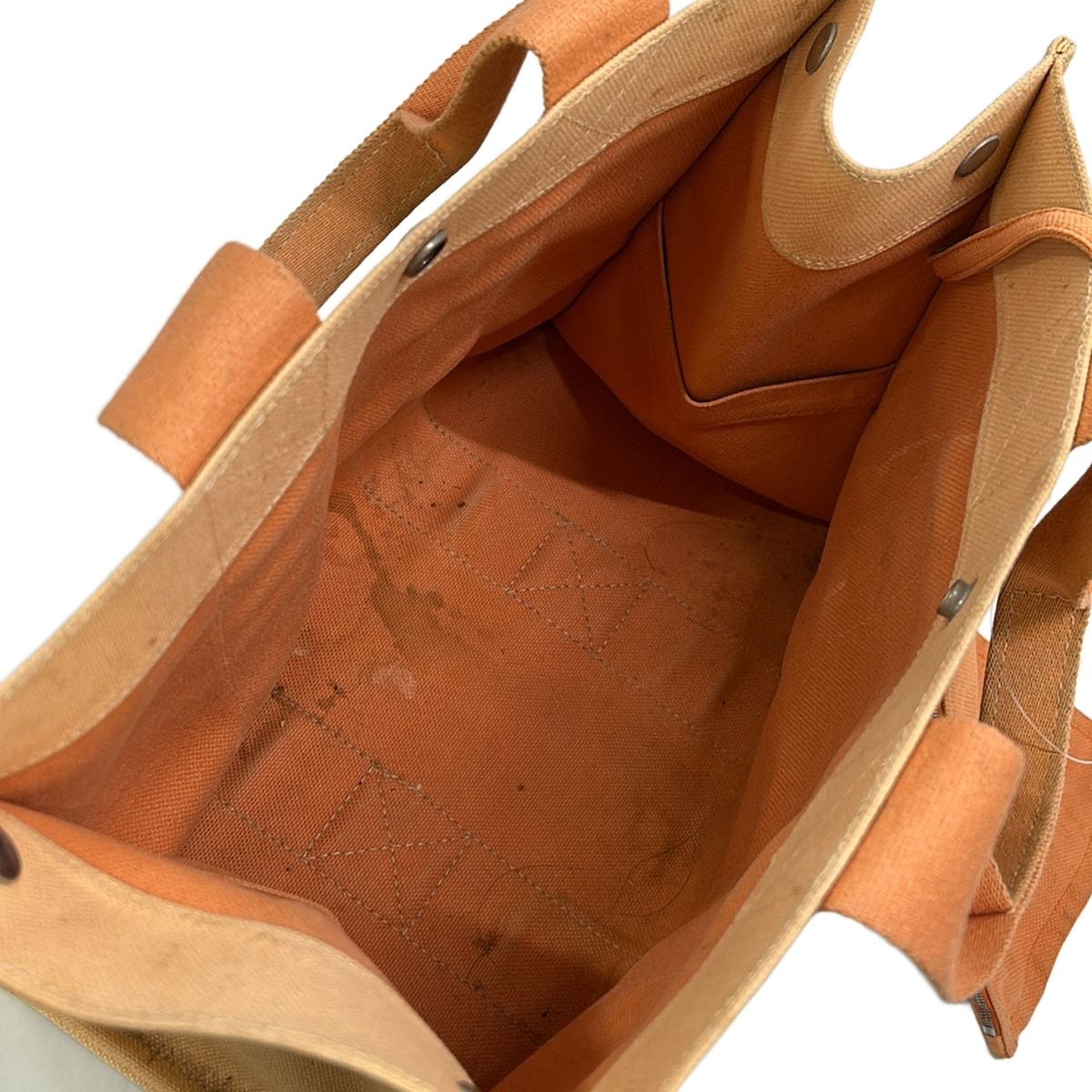 Hermes Tote Bag Coquillage PM Orange — view 7