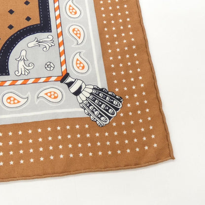 Hermes Harnais de Cour Bandana Carre Geant 140 Shawl Scarf — view 2