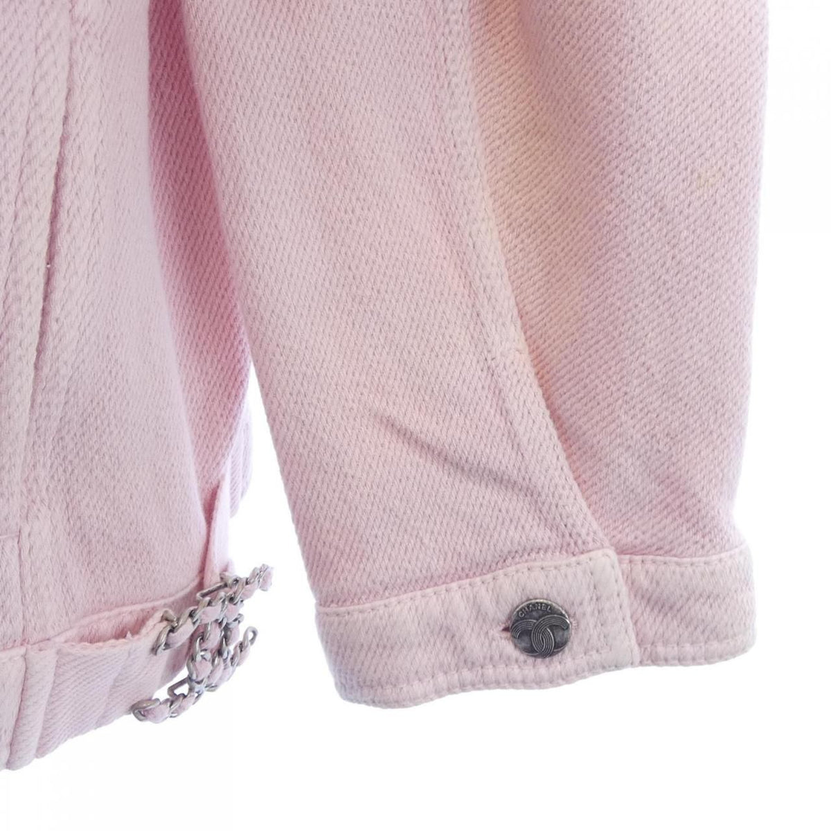 Chanel Collarless Jacket Pink — view 6