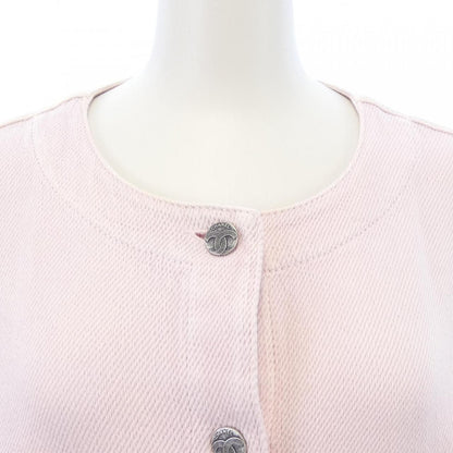 Chanel Collarless Jacket Pink — view 5