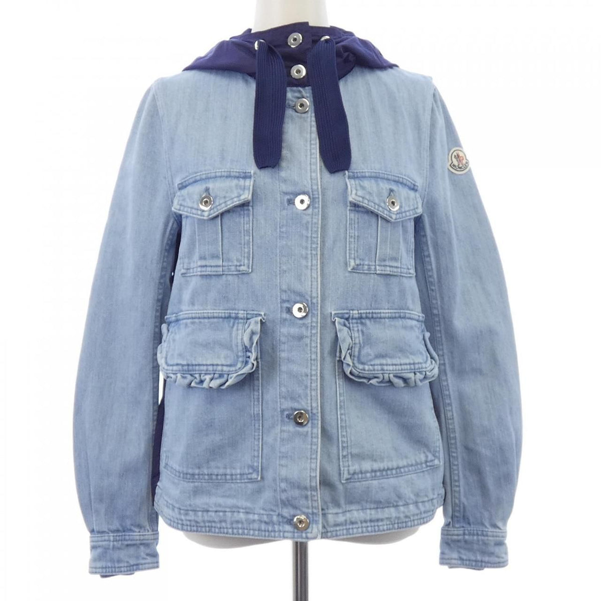 Moncler Resinite Denim Jacket