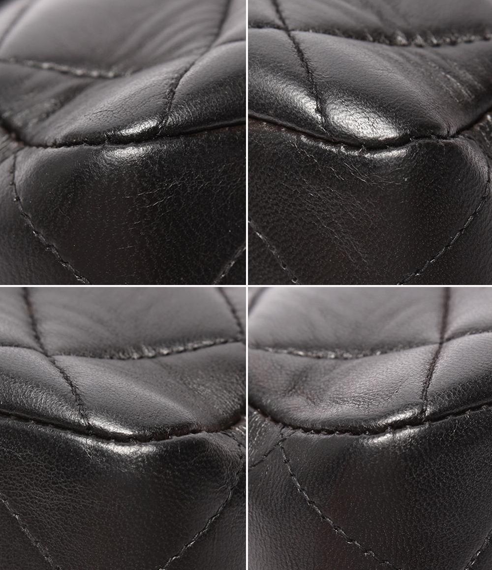 Chanel Shoulder Bag Double Face Chain Lambskin Gold Maxi Quilted 30 — view 5