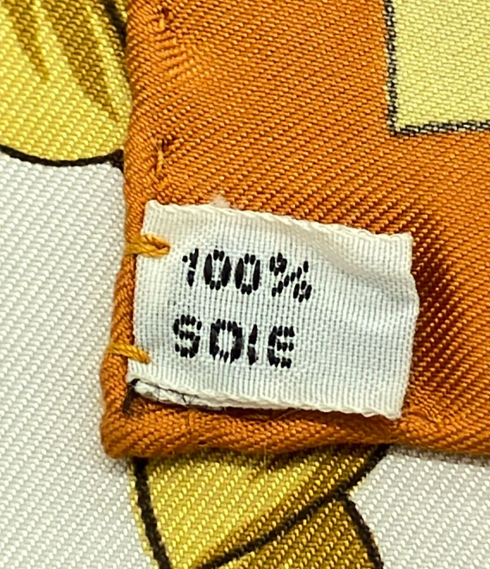 Hermes Scarf Carre 90 Silk 100% Tri Board — view 3