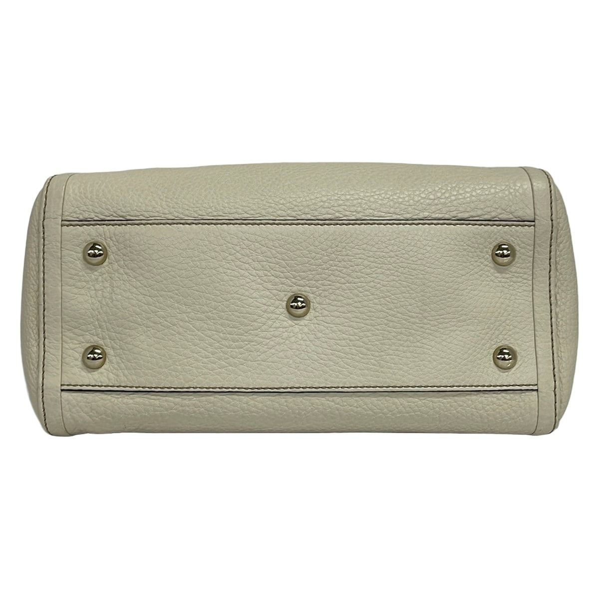Gucci Tote Bag Soho White Leather — view 5