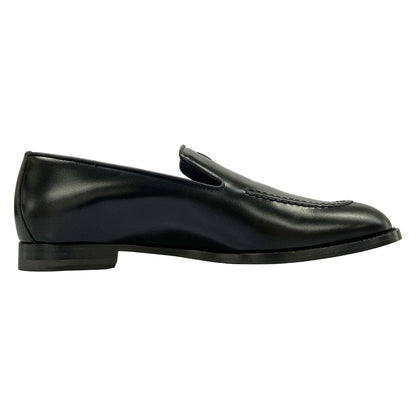 Hermes Loafers Moccasins Newton Black Leather — view 2