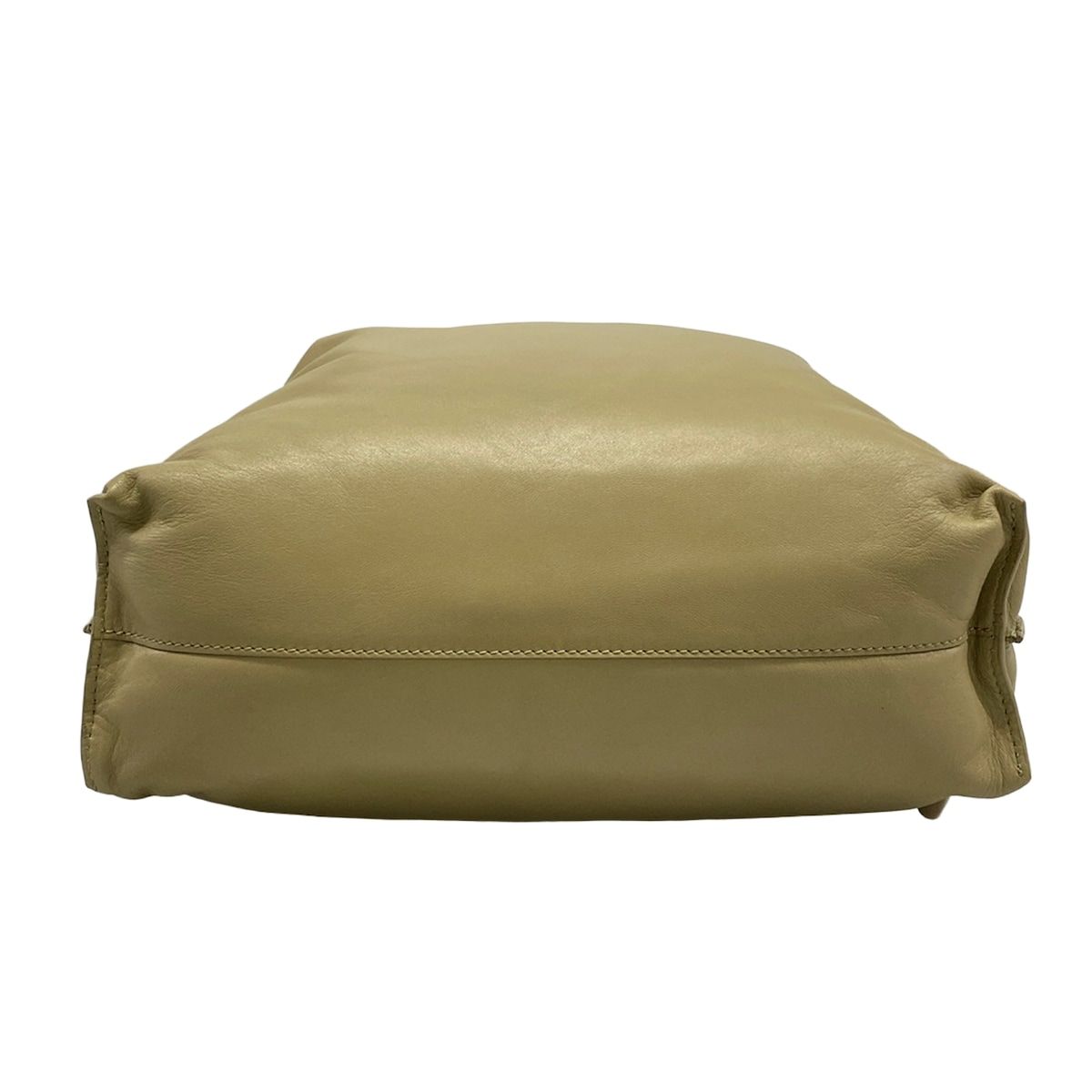 Loewe Shoulder Bag Flamenco Khaki Leather — view 5