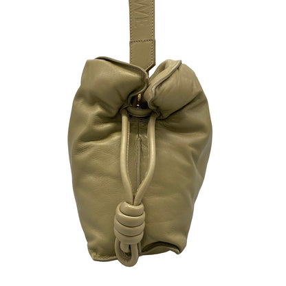 Loewe Shoulder Bag Flamenco Khaki Leather — view 2