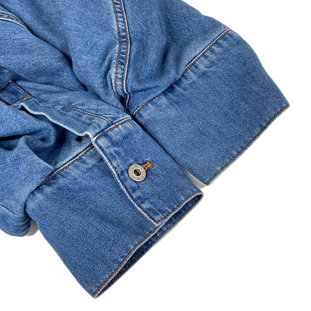 Loewe Jean XS Blue Autumn Items Cotton — view 7
