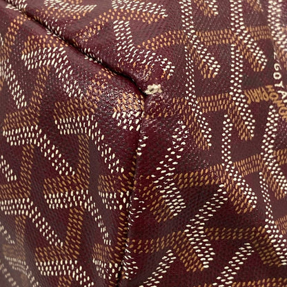 Goyard Tote Bag Saint Louis PM Bordeaux Leather — view 6