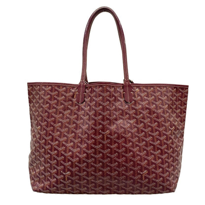 Goyard Tote Bag Saint Louis PM Bordeaux Leather — view 3
