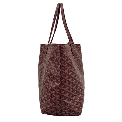 Goyard Tote Bag Saint Louis PM Bordeaux Leather — view 2