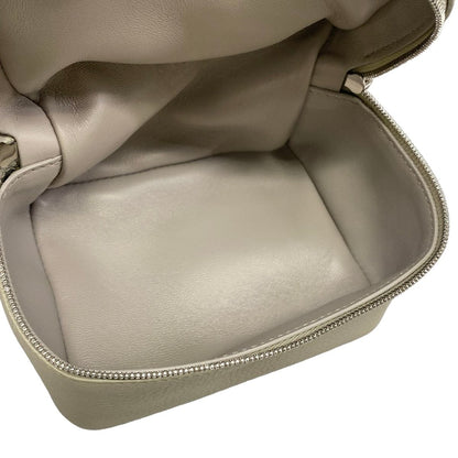 Loro Piana Handbag Extra Pocket Light Gray Leather — view 7