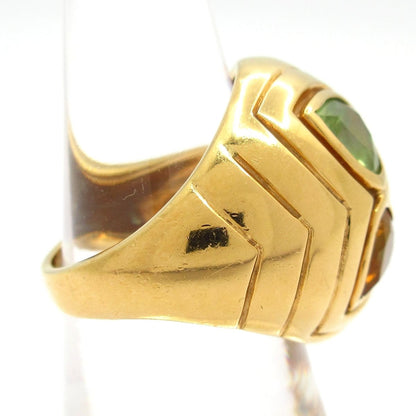 Bvlgari Ring Allegra 18k Yellow Gold Diamond Multi — view 2