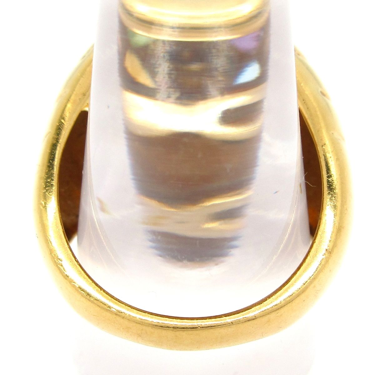 Bvlgari Ring Allegra 18k Yellow Gold Diamond Multi — view 3