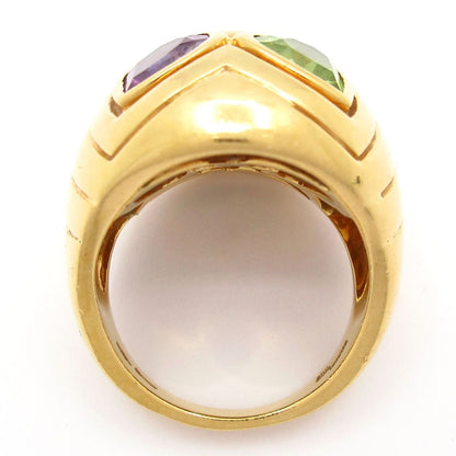 Bvlgari Ring Allegra 18k Yellow Gold Diamond Multi — view 4