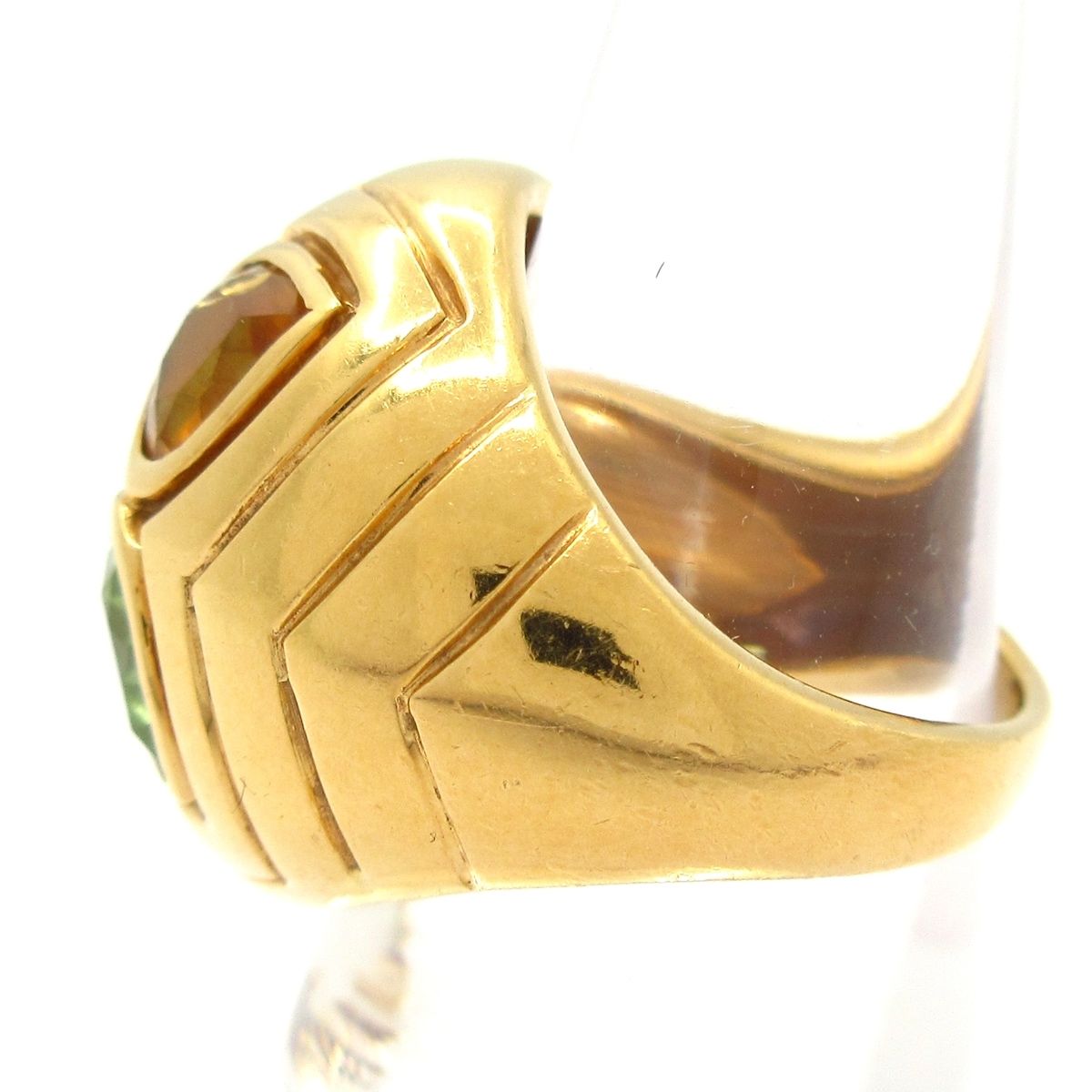 Bvlgari Ring Allegra 18k Yellow Gold Diamond Multi — view 7