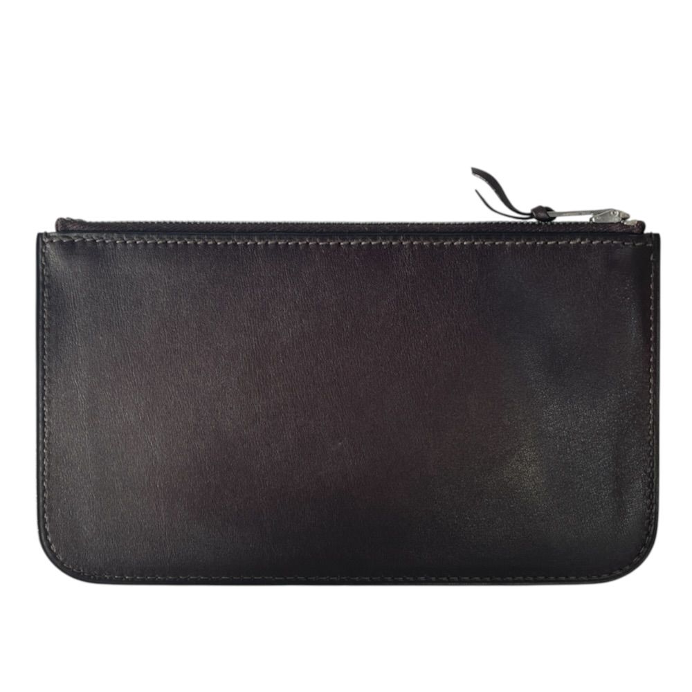 Hermes Dogon GM Duo Bifold Wallet Medium Stamp Leather Brown — view 8